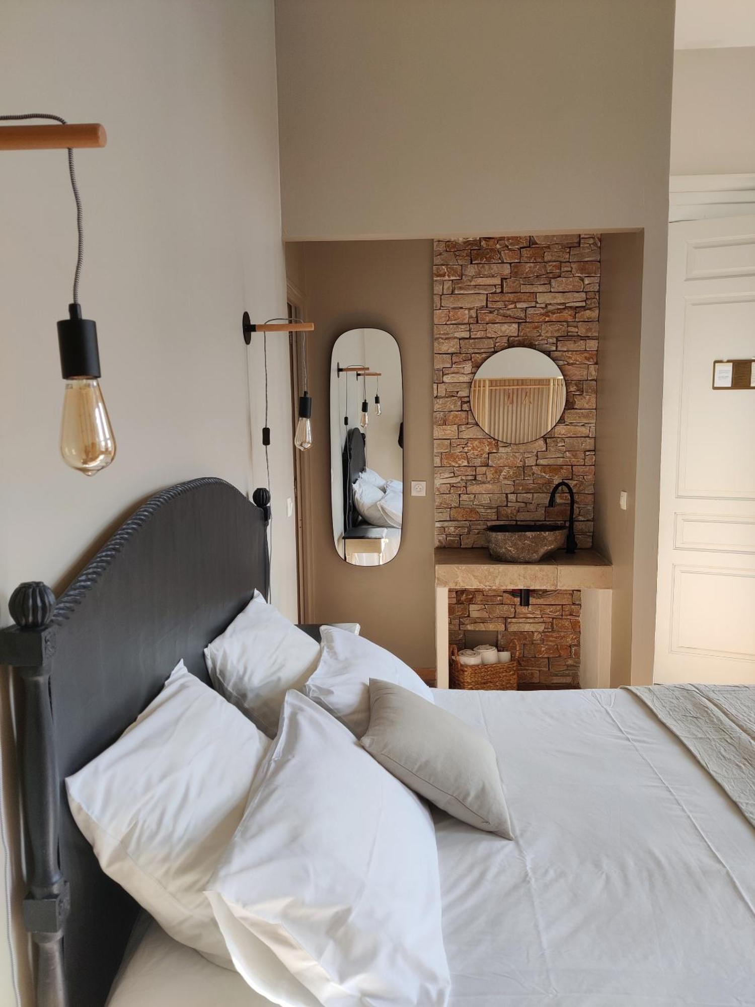 Chambres D'Hotes - Bed And Breakfast Les Palmiers Mèze Dış mekan fotoğraf